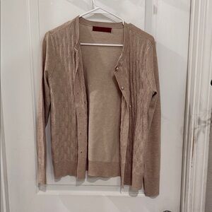 Elegant Tan Women's Sweater